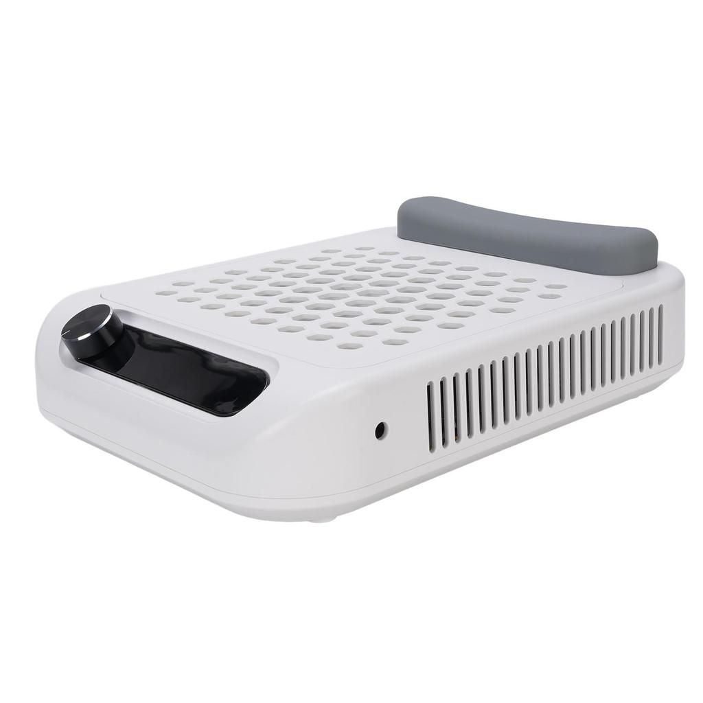 Nail Dust Collector with Silicone Arm Rest Reusable Filter LED Display Nail Vacuum Cleaner Brushless