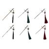Alloy Swords Hair Accessory Multifuntional Tassels Hair Jewelry Unique Swords Hairpin Alloy Texture Suitable for Any Look