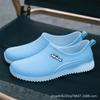 New shallow mouth four-season rain shoes women's short tube non-slip waterproof shoes low-top work rubber shoes
