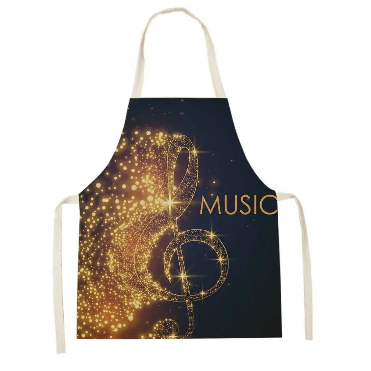 

Музыкальный инструмент, стиль, гитара, кухонный фартук, женский нагрудник, фартук для уборки дома, кухонный фартук для приготовления пищи, фартук шеф-повара 47x38cm