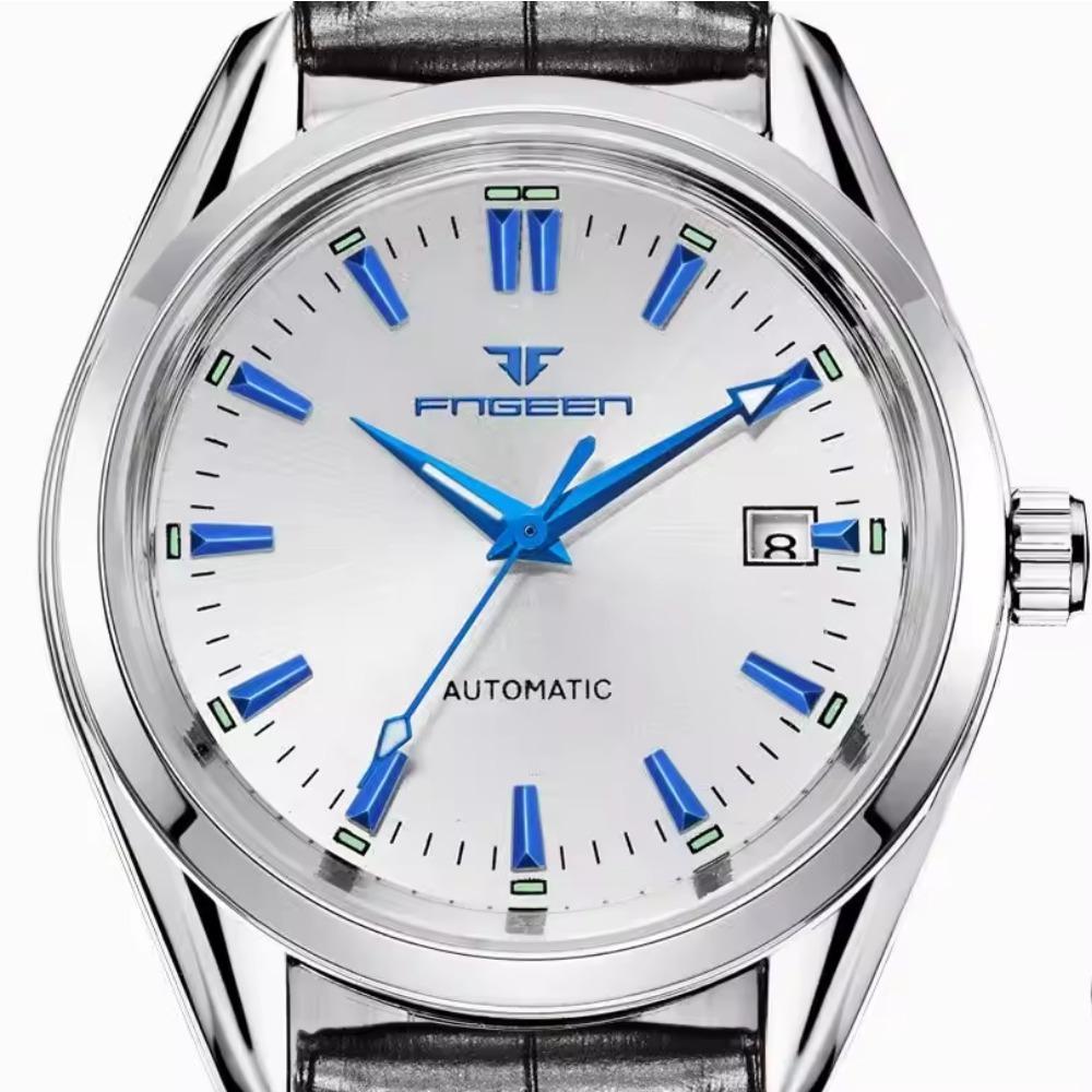 Neue Mode Blaues Licht Automatische Mechanische Uhren Business Herren Luxusuhr Lässige Kalender Armbanduhren Männliche Geschenke Uhren