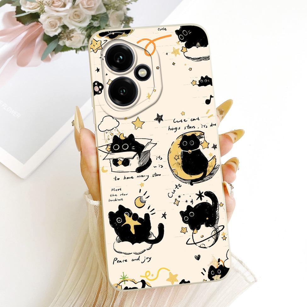 For Honor DNY-NX9 Casing For Honor 400 5G Cover Fashion Cartoon Cute Funny Painted Silicone Phone Case