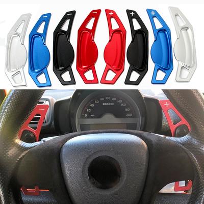 Για Benz Smart 451 453 Two 2009-2017 Four 2015-2017 Αυτοκόλλητα ταχυτήτων αλλαγής τιμονιού αυτοκινήτου Αυτοκόλλητα DSG Extender 2 τμχ
