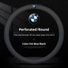 Car Steering Wheel Cover Ultra-thin Breathable Car Accessories For BMW E92 E53 E61 E62 E93 GT G30 G20 G05 G11 E48 Series i3 G07 XN9