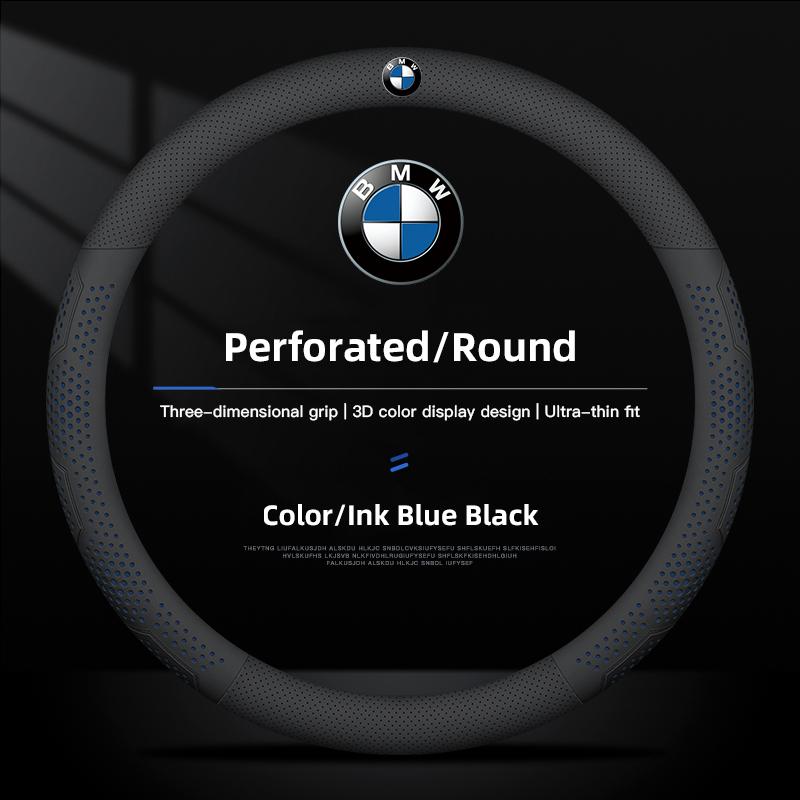 Car Steering Wheel Cover Ultra-thin Breathable Car Accessories For BMW E92 E53 E61 E62 E93 GT G30 G20 G05 G11 E48 Series i3 G07 XN9