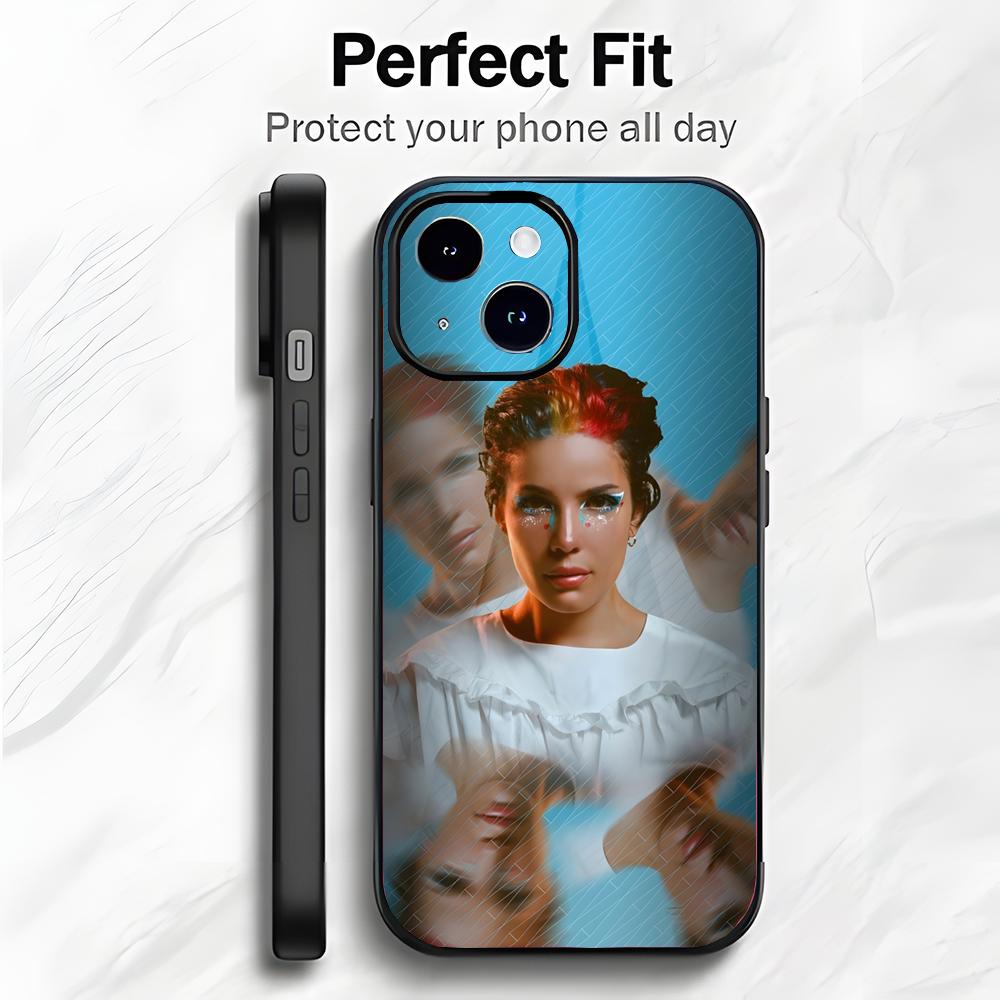 Unique Pop Cool Singer H-Halsey Phone Case Phone Case Soft Packaging Lightweight For iPhone17 16 15 14 13ProMax