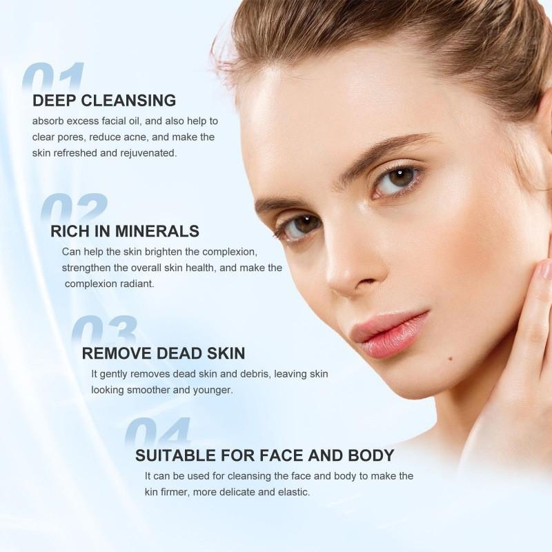 Eelhoe Dead Sea Mud Cleansing Mask Hydrating Deep Cleanser For Pores And Blackheads