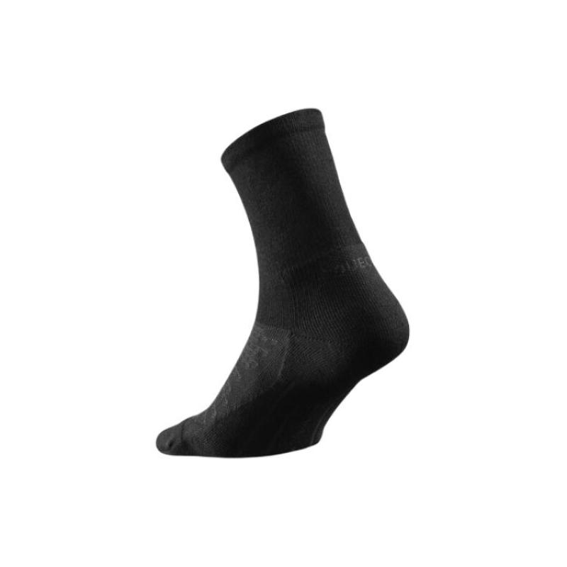 DECATHLON Hike 100 Breathable and Comfortable Sweat-Absorbing Socks Unisex Pair Black