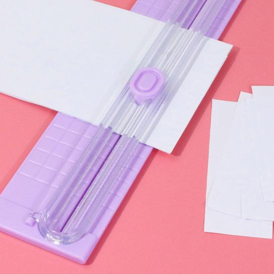 Yousheng A3 Paper Trimmer Straight Small Paper Slide Cutting Tool Portable Paper Slicer for Craft Scrapbook Photo Cardstock Label Card