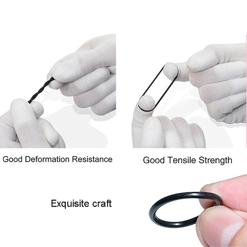 200 peças de anel de borracha em caixa para torneira, mangueira, conector, válvula de vedação, à prova d'água, máquina, à prova de óleo, lavadora, conjunto de acessórios