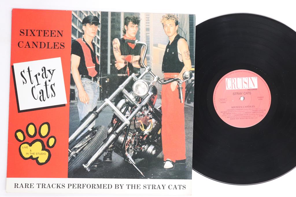 LP Record STRAY CATS - Sixteen Candles 81391 CRUISIN 1991 Italy Rock Used