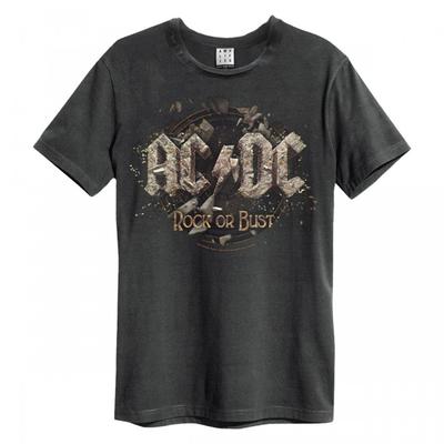 Amplified Unisex Adult Rock Or Bust AC/DC T-Shirt