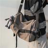 Canvas Messenger Bag Ladies Big Capacity Handbags Shoulder Bag Youth Girls Student School Bags Fashi Men Crossbody Bags Bolsos