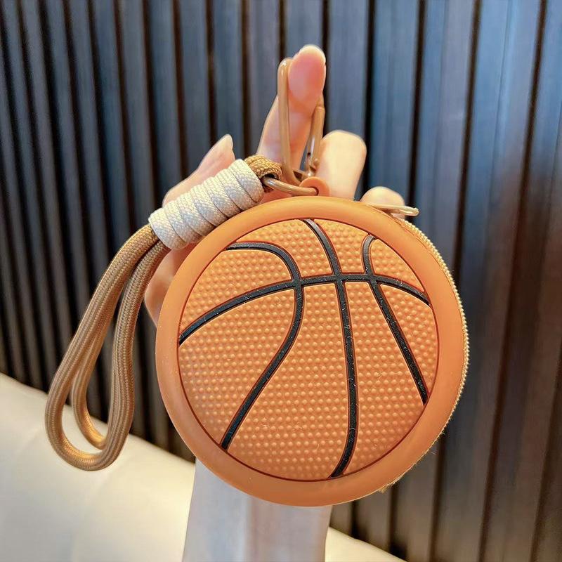 

Новая Мультяшная Спортивная Сумка-Органайзер Брелок-Ключница для Баскетбола и Футбола Кошелек для Мелочи Брелок-Ключница для Волейбола и Бейсбола Кошелек Чехол для Наушников A1