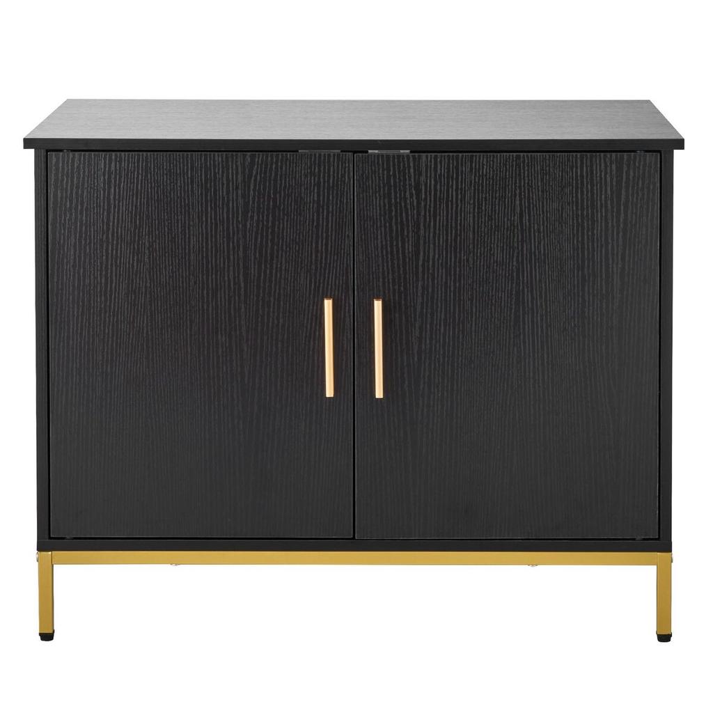 Cat Litter Box Enclosure Furniture, 70 cm Hidden Litter Box Cabinet with Metal Legs & Handle, Modern Style Cat Washroom House End Table, Fit Most of