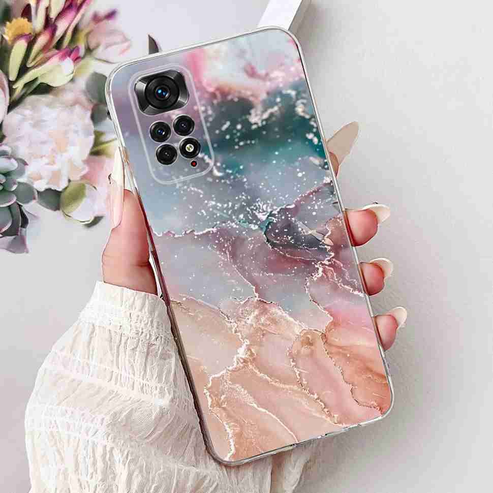 For Xiaomi Redmi Note 11 Pro 4G Case New Fashion Soft Silicone Phone Case For Redmi Note 11 11E Note11E Pro Cover Housing 6.67"