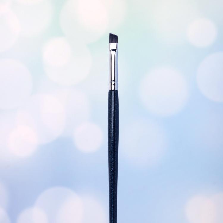 Cangzhou Little Waist Real Wool Makeup Brush Set - Professional Highlight, Eyeshadow, and Eyelash Comb