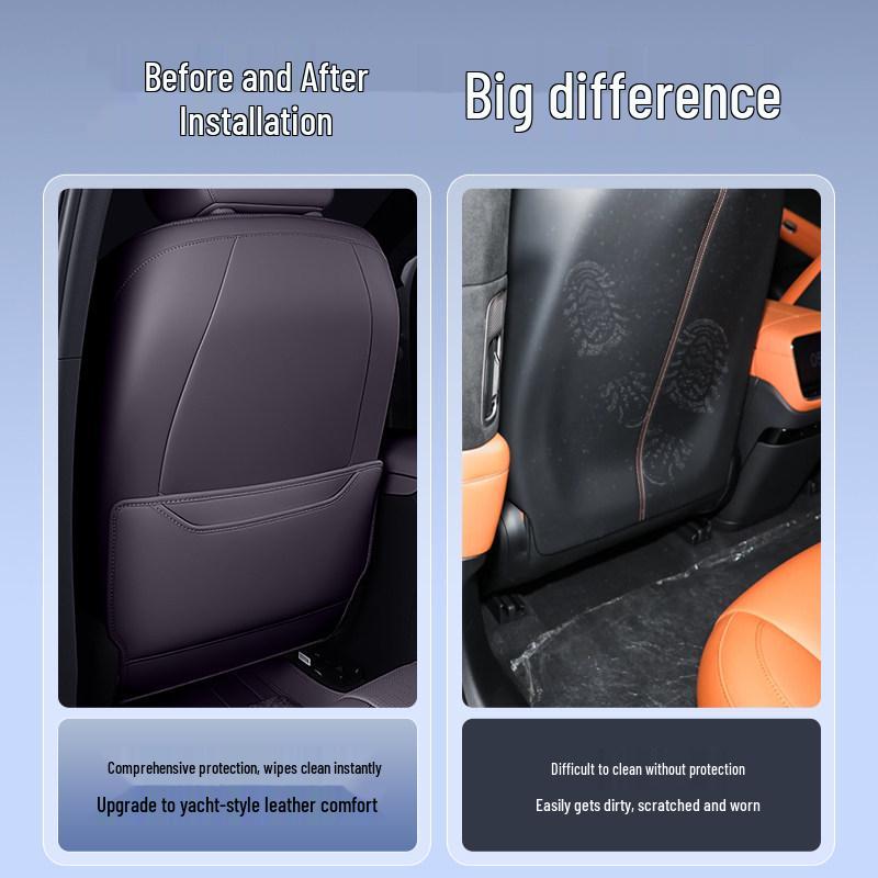 Kick-Resistant Mats for Zero Run LAFA5 Rear Seat Protection