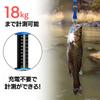 Fish Fish Fish Fish Fish Gripper with Weighing Grip, Catcher, Holder, Grabber, Carabiner, Holder, Function, Rust-Resistant... (Blue)