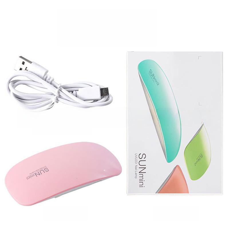 Sunmini Mini-Maus-Nagellampe: Schnelltrocknendes UV-Licht für Nagellack und Gel-Therapie