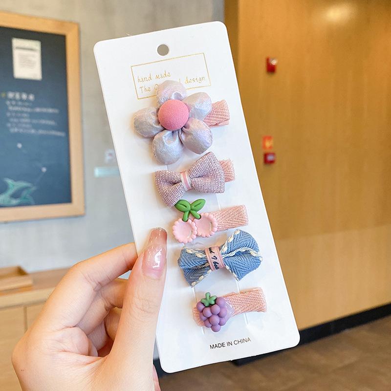 Adorable No-Damage Hair Clips for Baby Girls