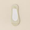 1 Pair Summer No Show Socks for Women, Thin Breathable Cotton Ice Silk Liner Socks, Non-Slip Low Cut Hidden Socks for Flats, Comfortable Invisible