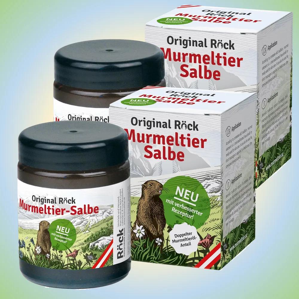 Austrian Marmot Ointment 100ml x2 Oil Cream Mole National Ointment