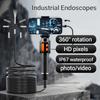Industrial Endoscope With 1080P Clear Imaging And Complete Turn For Pipe Inspection And Home Maintenance