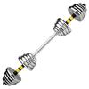 Huaya Adjustable Electroplated Dumbbell Barbell Set