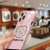 For iPhone 16 15 Samsung S23 S22 A13 A23 A52 A33 Huawei Honor Xiaomi Redmi OPPO Vivo Camellia Japonica Series Design Hard Full Camera Protection Case