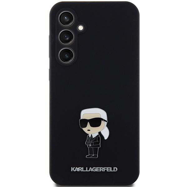 Karl Lagerfeld Klhcs23Femhknpk S23 Fe S711 Czarny/Black Silicone Ikonik Metal Pin