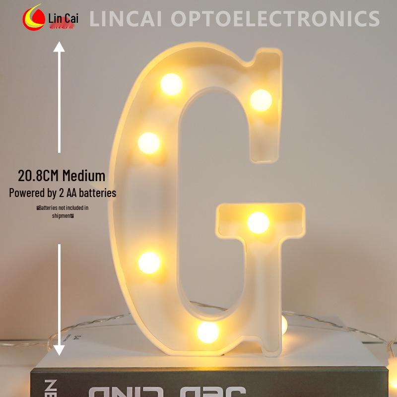 LED Alphabet Light Signs for 'Marry Me' Proposals and Birthdays – 26 Luminous Letters