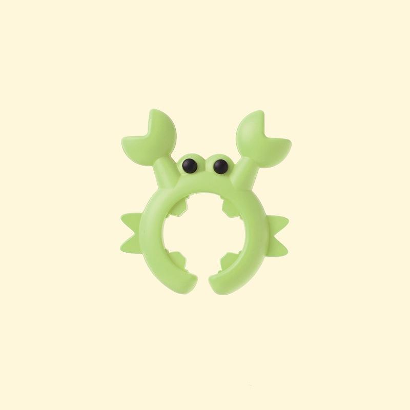 Crab-Shaped Silicone Spatula Holder - Heat-Resistant Kitchen Utensil Rest, Essential Cooking Accessory for Safe and Easy Storage