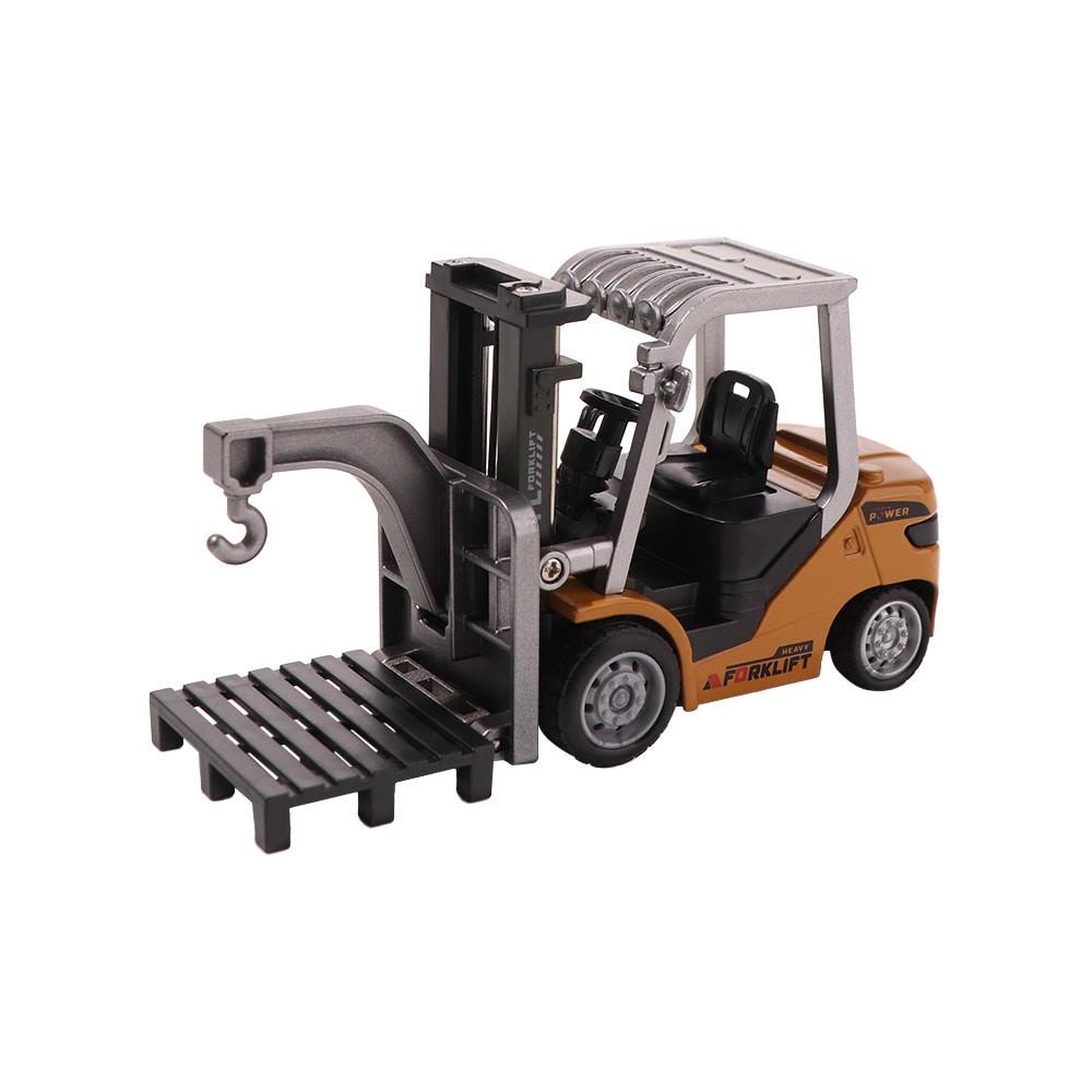 2.4g Remote Remote Control Forklift Full Proportion Rc Forklift Zinc Zinc Alloy Forklift Tabletop Vehicle