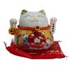 Ceramic Money Cat Moving Hand – Gold On Cushion