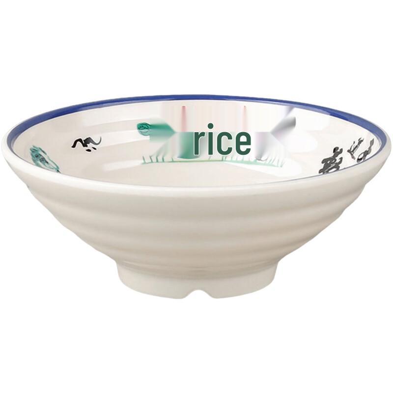Commercial Melamine Noodle and Soup Bowl