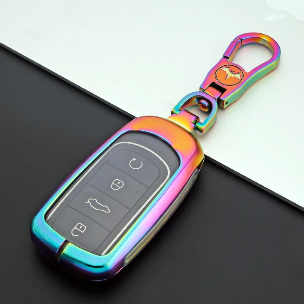 Premium Metal Key Case for Chery Tiggo 8 Plus and Arrizo 5 Plus Cars