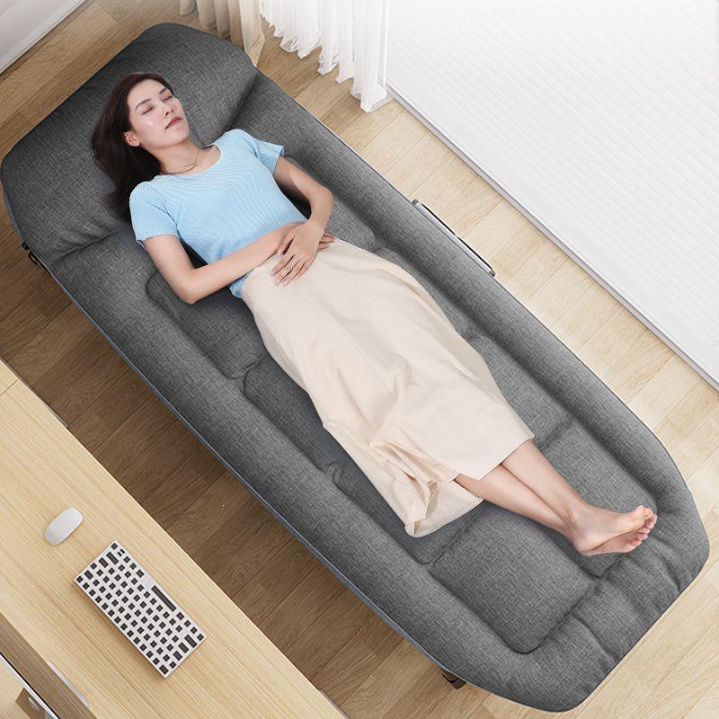 Portable Folding Recliner: Single-Person Office Nap or Army Bed