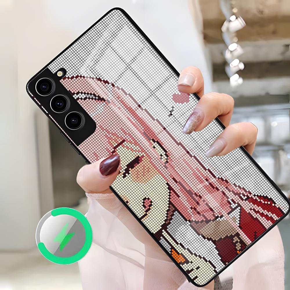 Zero Two Darling In The FranXX Anime Phone Case For Samsung S26 Ultra S25 Edge S23 S22 S21 S20 Ultra Plus S24 Fe A25 Magnetic Gl