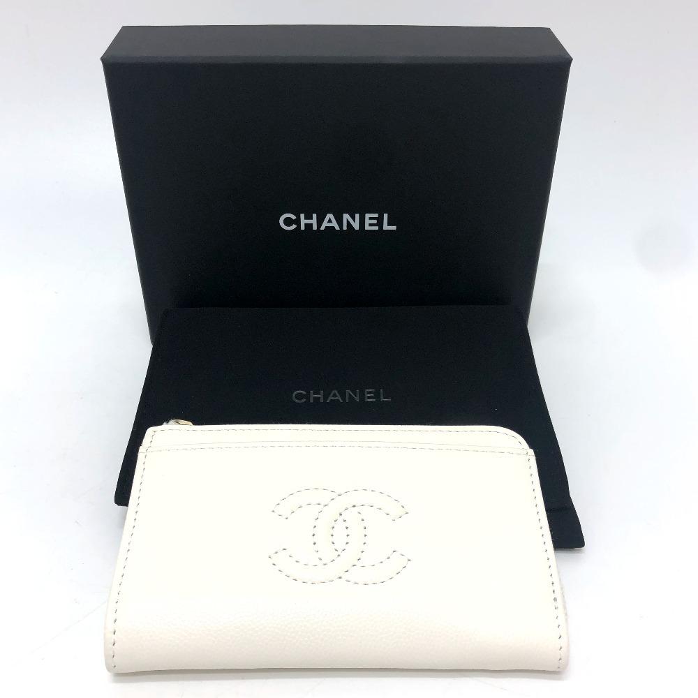 CHANEL AP4661 Cruise Collection Fragment Case Zip Wallet Card Case Unused