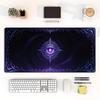 Mystic All Seeing Eye Purple Magic Playmat Dark Occult Symbol Gaming Mousepad Large Desk Mat