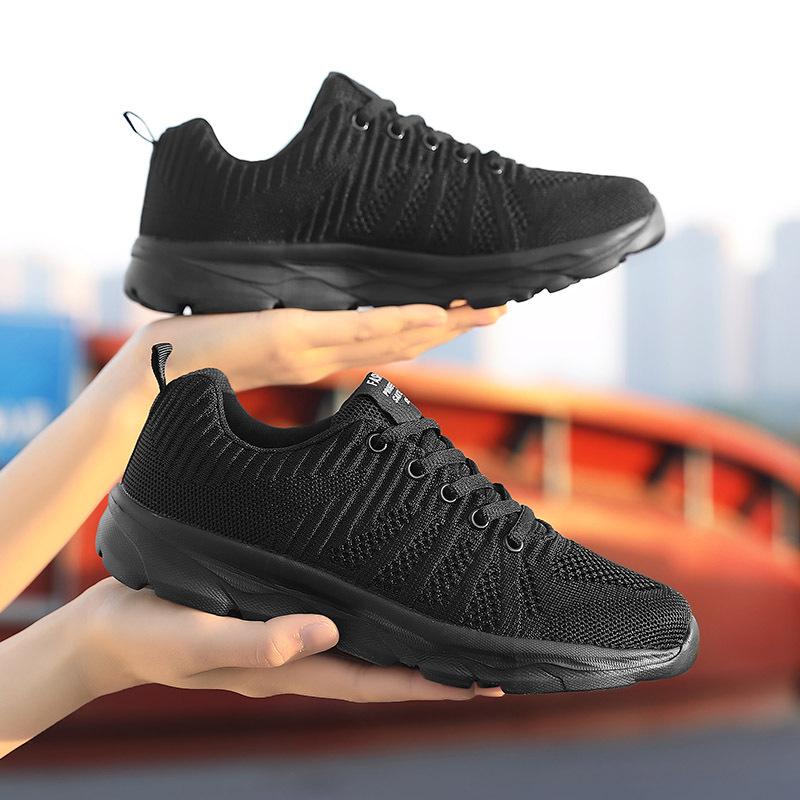 

Women s shoes sports shoes women s running shoes spring and summer students mesh breathable casual jogging shoes travel shoes 44 чёрный