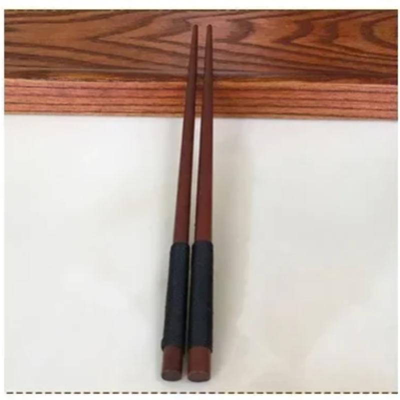 23.5CM Handmade Wood Sushi Chopsticks Japanese Natural Chestnut Value Gift Chinese Style Food Household Kitchen Tableware Gadget