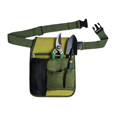 Garden Tool Belt Adjustable Unisex Multiple Pockets Multifunctional Pouch Men Tool Belts For Planting Harvesting Pruning Floral