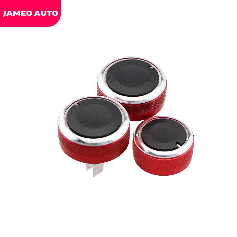 3pcs Air Conditioning Heat Control Switch Knob AC Knob for Nissan Tiida NV200 Livina Geniss Car Styling Accessories