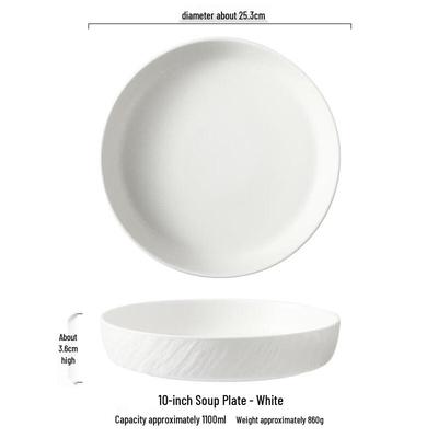 Assiette à soupe en céramique style japonais ZISIZ