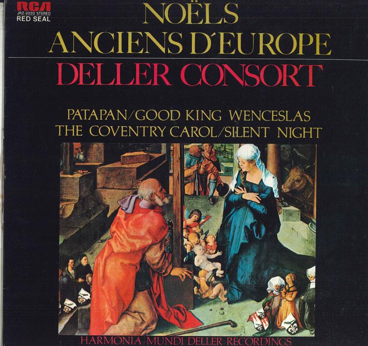 

LP Record DELLER CONSORT - Noels Anciens D europe JRZ2020 RCA Japan Classical Used