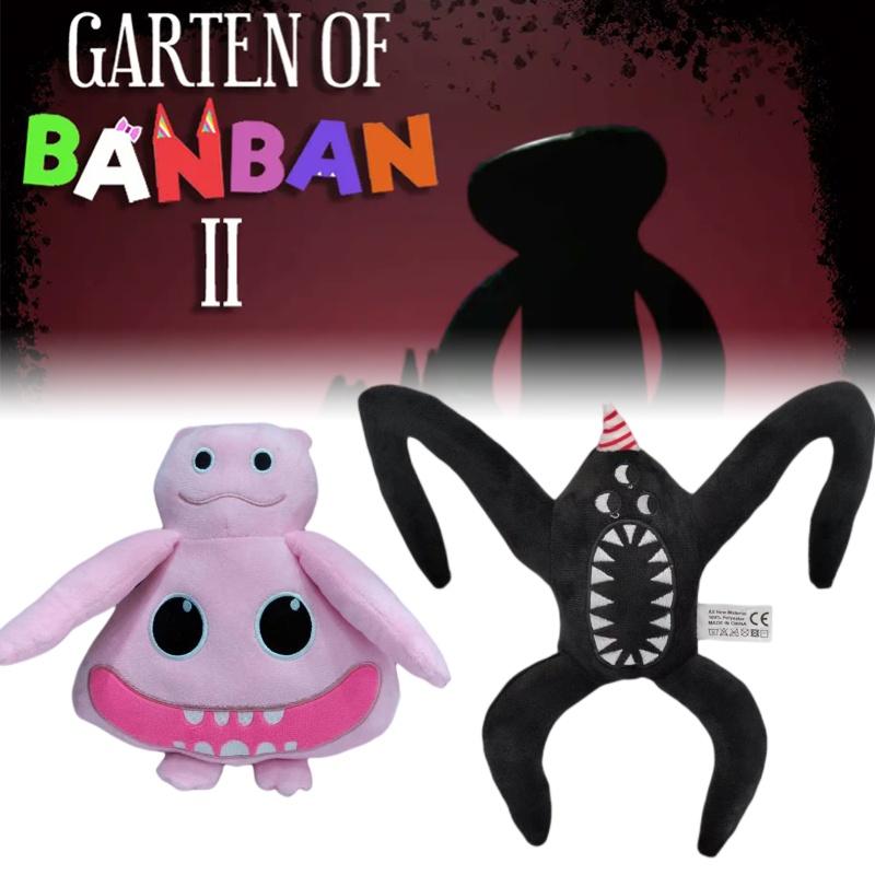 Cute Black And Pink Banban Kindergarten Garden Plush Toy For All Ages 20cm/7.87in