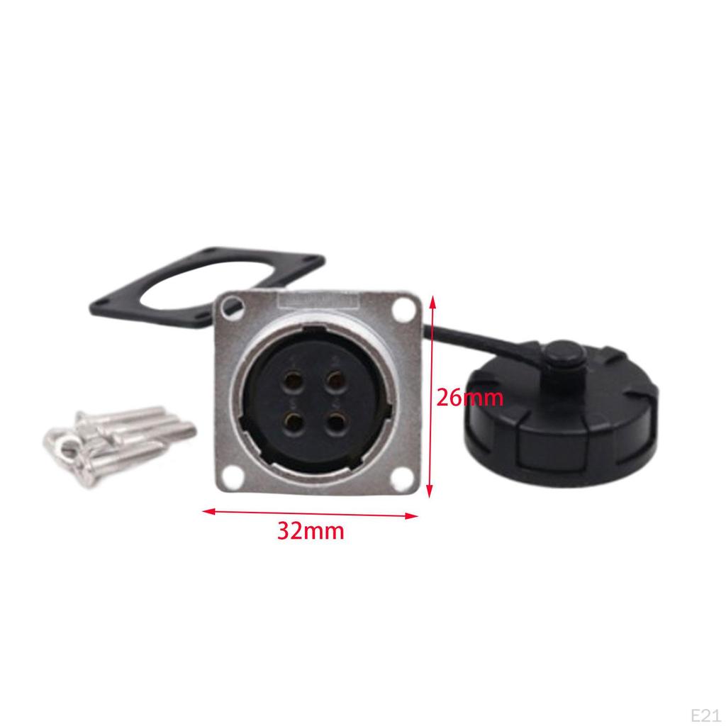Aviation Connector Male Female Plug Waterproof Metal Electrical for