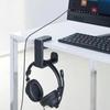 360° Rotating Headset Holder Drilling Free Earphone Hook Headphone Stand  for Earphone Controller